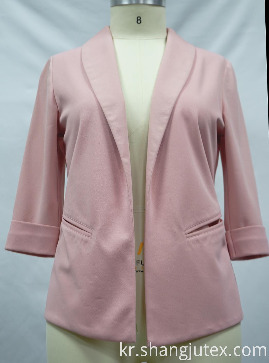 fabric NR knitted of women's jackets